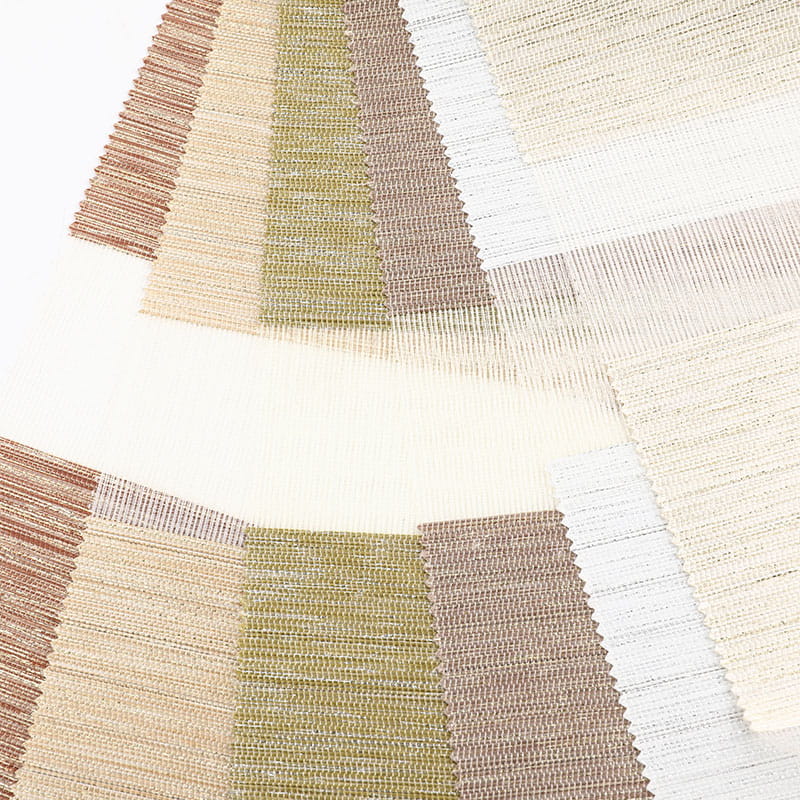 F048 Polu-zamračena zebra tkanina za sjenilo s podesivim efektom zasjenjenja