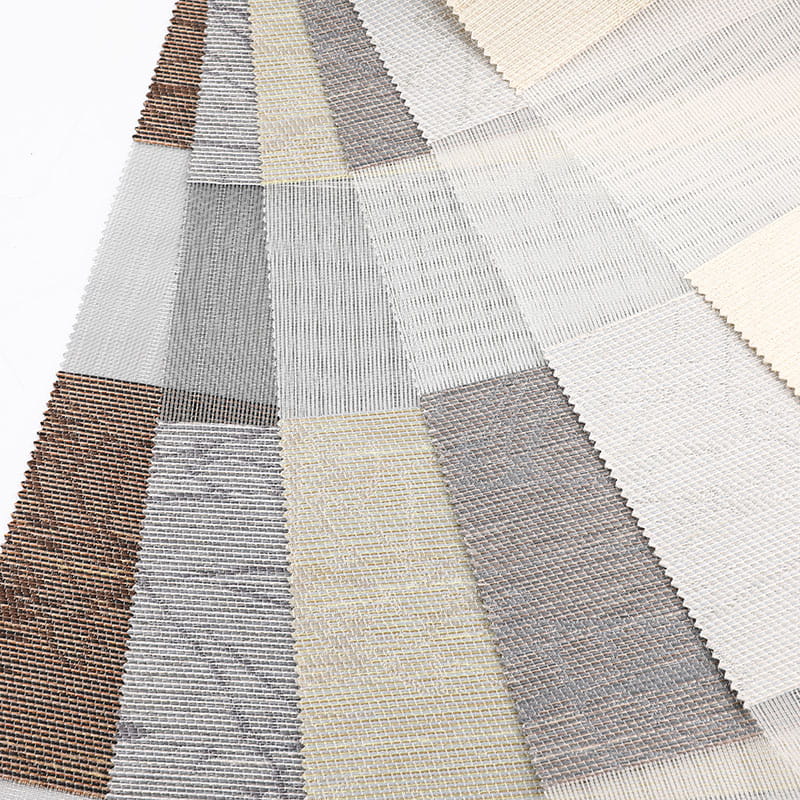 F079 Poliesterska meka gaza zavjesa Jacquard Zebra tkanina za sjenila