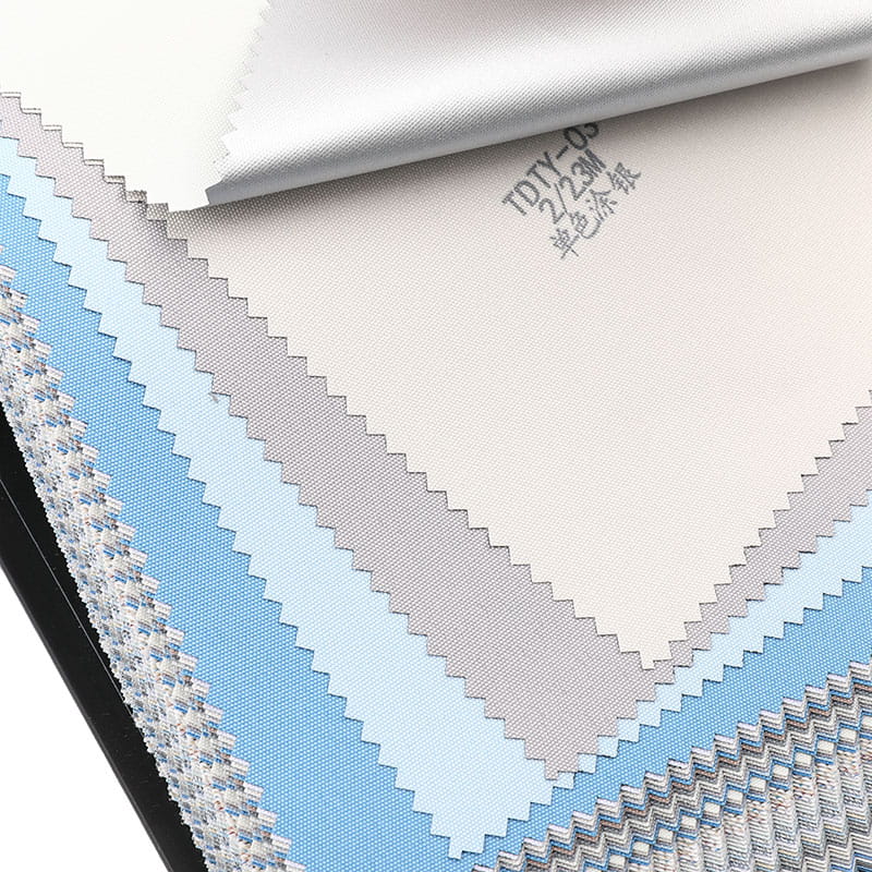 TDTY 200/230 cm srebrni premaz 100% tkanina za zavjese za zavjese